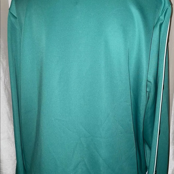 New! Karl Lagerfeld Paris Snap Side Logo Track Jacket Size XL Jade Green🤍 - Picture 13 of 15
